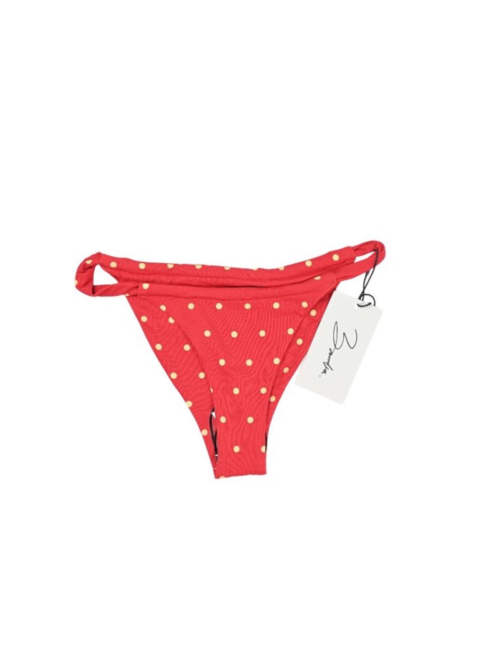Bamba Swim Amore Bikini Bottoms in Pois Rossi